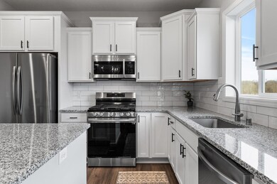 Countertop, cabinet and pantry space galore!