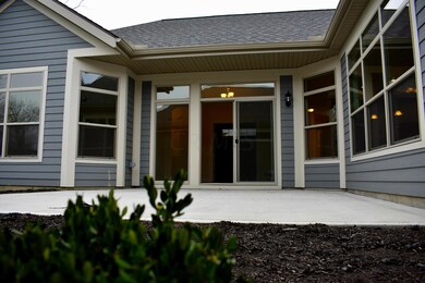rear courtyard