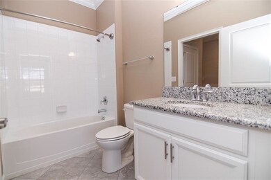 Guest bath with Upgraded gentleman's height vanity