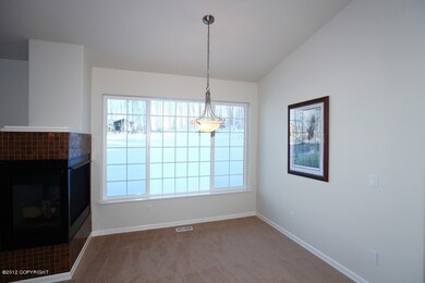 Flex space and optional fireplace