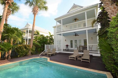 Pool and home