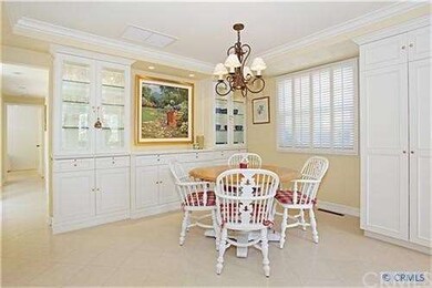 Main Home Dining Area with handsome built-ins