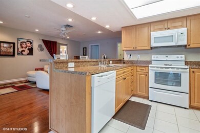 Kitchen open to family room