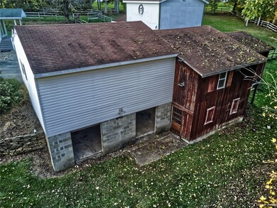 Back of garage and workshop