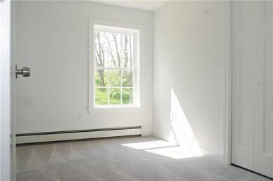 One of the three bedrooms with...
