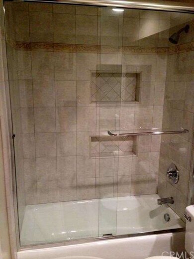 Hallway bathroom shower