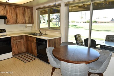 Kitchen w/ Golf Course ViewArea