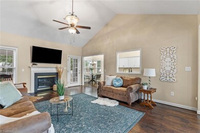 Soaring vaulted ceilings!