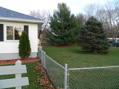Double Lot. Fenced In Yard.