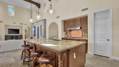 Kitchen island with lots of seating
