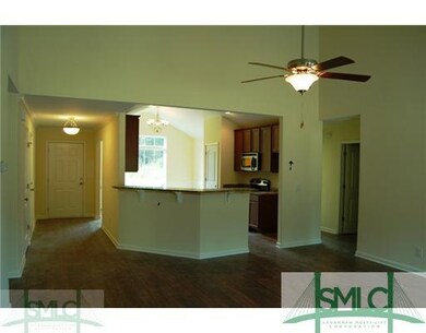 Kitchen. Open floor plan with the great room visib