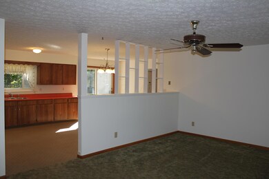 Living Room looking into Kitchen