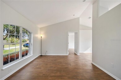 View of the expansive living room and double windo