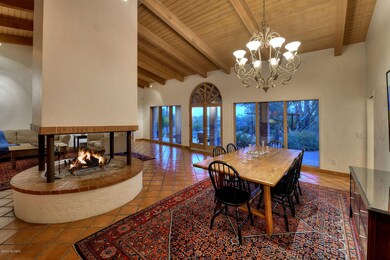 Dining Area  opens to covered porch