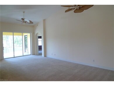 Living room to lanai and master suite
