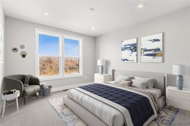 Virtual Staged bedroom