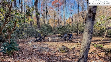 One of the fire pits in the park