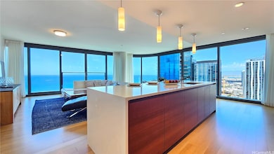 Great views from kitchen