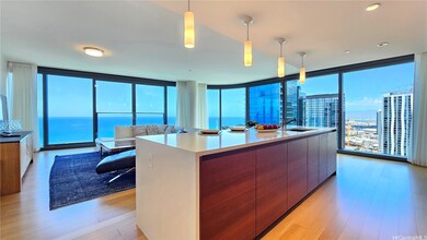 Great views from kitchen