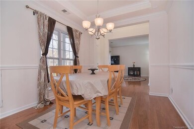 Forming Dining Room with pass through to front ent