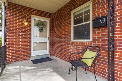 Welcoming Covered Front Porch
