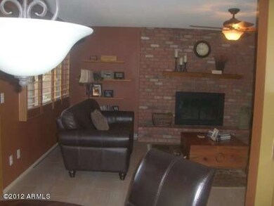BRICK FIREPLACE