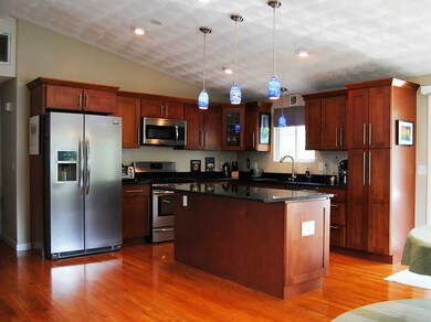 Kitchen. New Granite & Stainless Kitchen