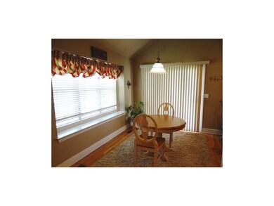 Breakfast Room With Vaulted Ceilings, Deck Access 