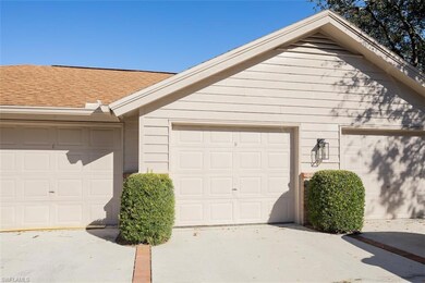 Garage space and driveway