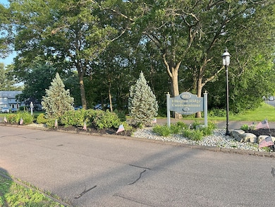 Sign at entrance on Abbott Rd