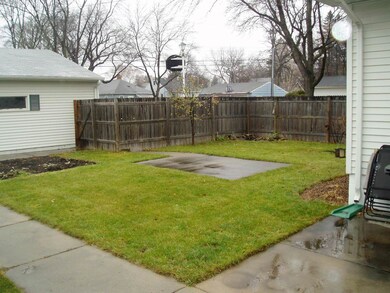 Backyard view