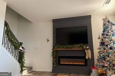Custom fireplace