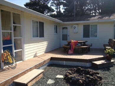 Front Deck Area and Fire Pit