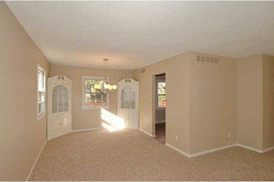 Dining Room. Built-in cabinets in dinina area; new