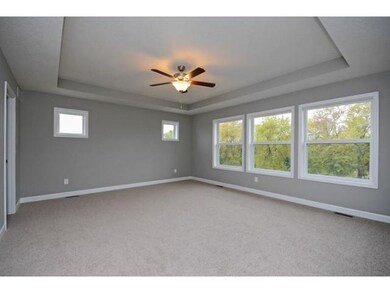 Box Vault Ceiling with 3 Large Windows and 2 Trans