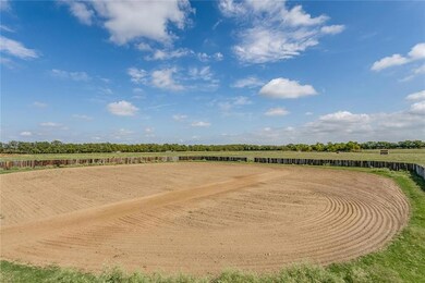 Approximate 170' x 170' square cutting pen with rounded corners