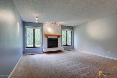 Living Room With Firepalce