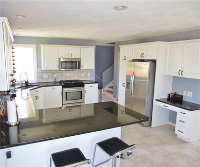 Bright and Spacious Eat in Kitchen Boasts a Breakf