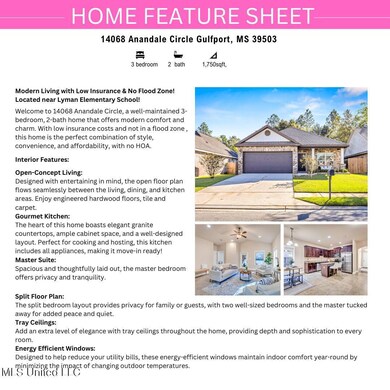 14068 Anandale Cir, Gulfport, MS 39503 - photo 2