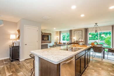 Model home pictured- features and options will var