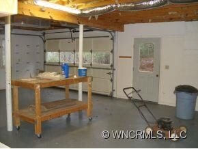 Workshop in basement