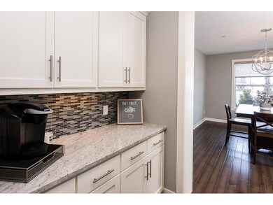 Handy butler pantry off of the formal dining area