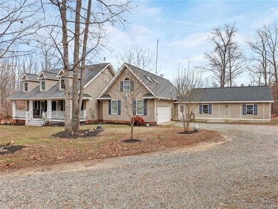Enjoy Quiet Country Living on 6 acres w/ an Open F
