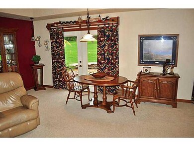 Dining Room. Check out the beautiful view on the c