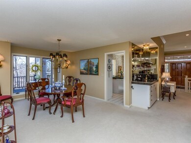 Dining room and wet bar