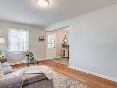 Living Room with View of Entrance Foyer
