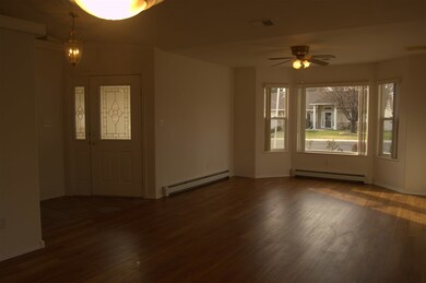 Large Living Room/Dining Room with beautiful light