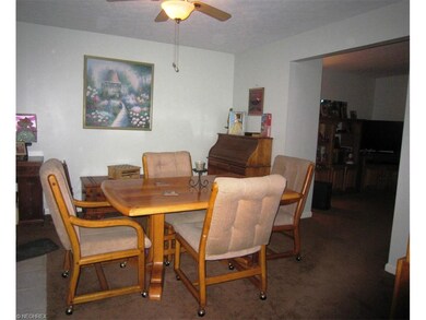 Carpeting in dining room and living room new in 20