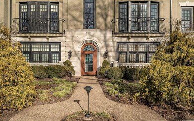 Wonderful curb appeal.  Very beautiful symmetry of