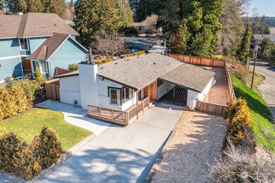 New retaining wall & fencing.